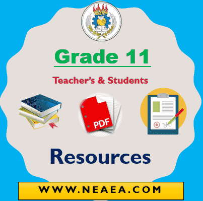 Ethiopian Grade 11 Textbook PDF [Free Download]